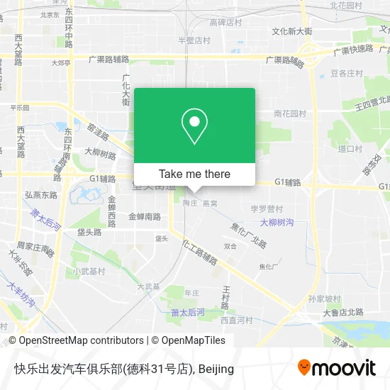 快乐出发汽车俱乐部(德科31号店) map