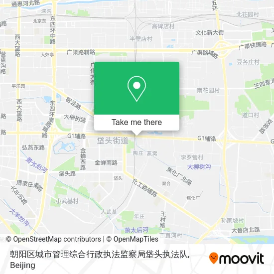 朝阳区城市管理综合行政执法监察局垡头执法队 map
