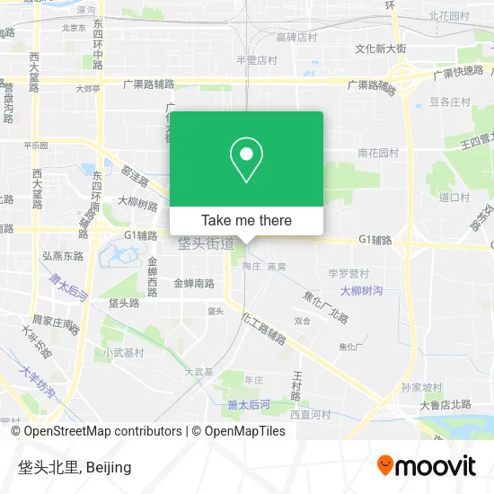 垡头北里 map