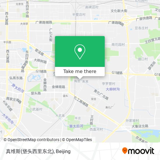 真维斯(垡头西里东北) map