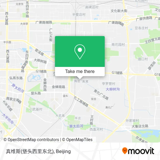 真维斯(垡头西里东北) map