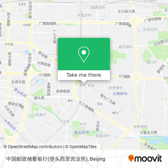 中国邮政储蓄银行(垡头西里营业所) map