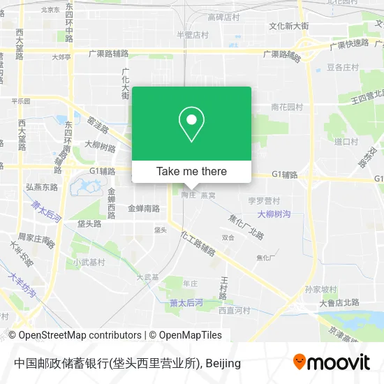 中国邮政储蓄银行(垡头西里营业所) map