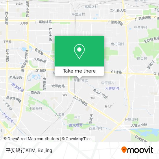 平安银行ATM map