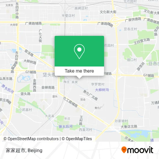 家家超市 map
