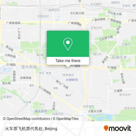 火车票飞机票代售处 map