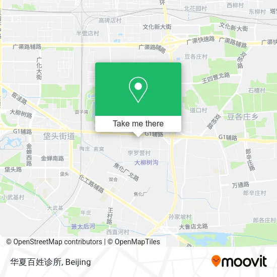 华夏百姓诊所 map