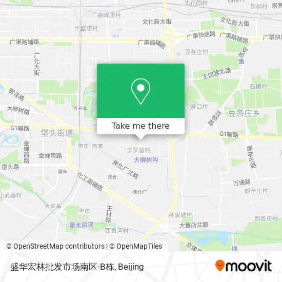 盛华宏林批发市场南区-B栋 map