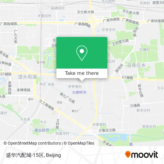 盛华汽配城-15区 map