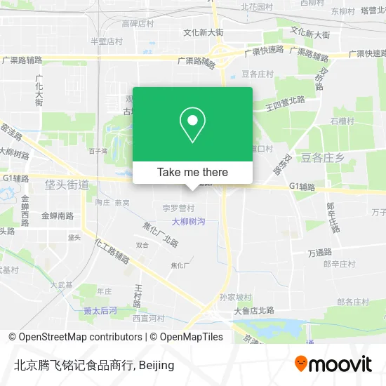 北京腾飞铭记食品商行 map
