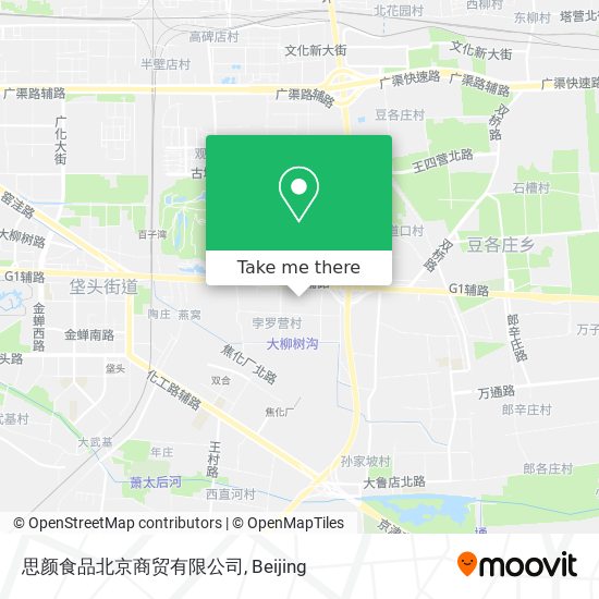 思颜食品北京商贸有限公司 map