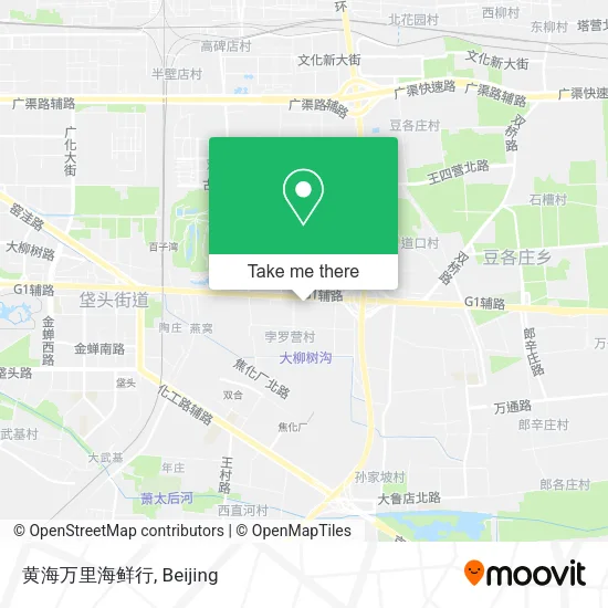 黄海万里海鲜行 map