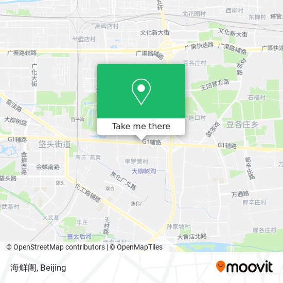 海鲜阁 map