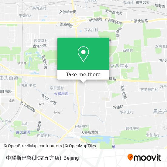 中冀斯巴鲁(北京五方店) map
