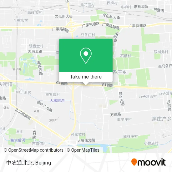 中农通北京 map