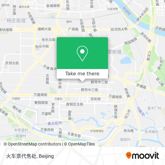 火车票代售处 map