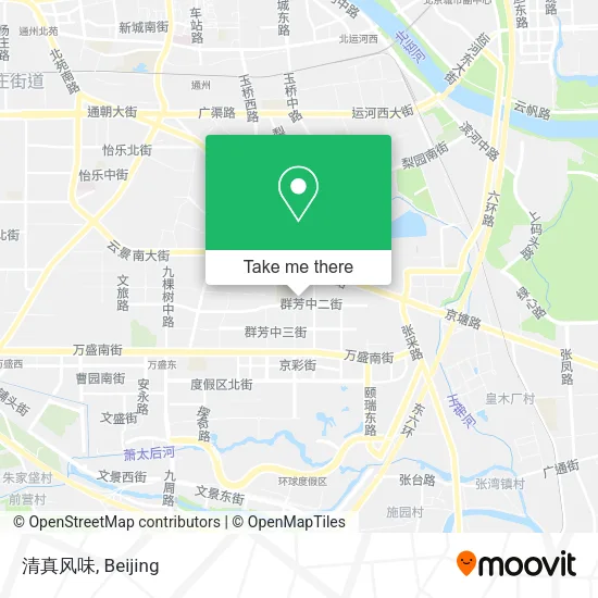 清真风味 map