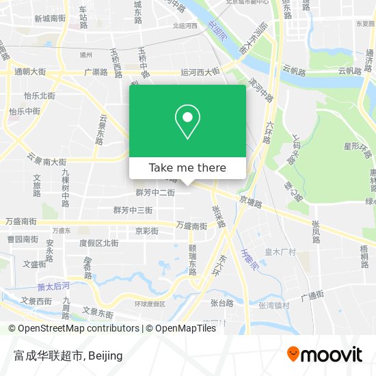 富成华联超市 map
