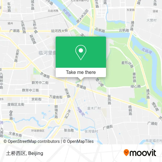 土桥西区 map