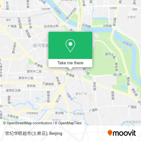 世纪华联超市(土桥店) map