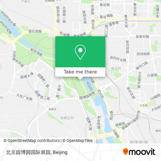 北京园博园国际展园 map