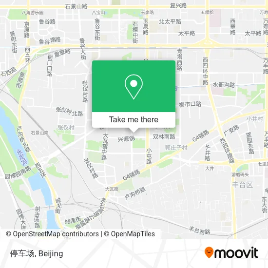 停车场 map