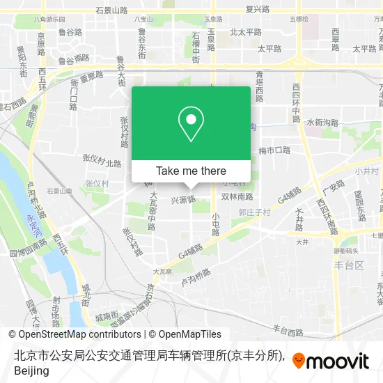 北京市公安局公安交通管理局车辆管理所(京丰分所) map