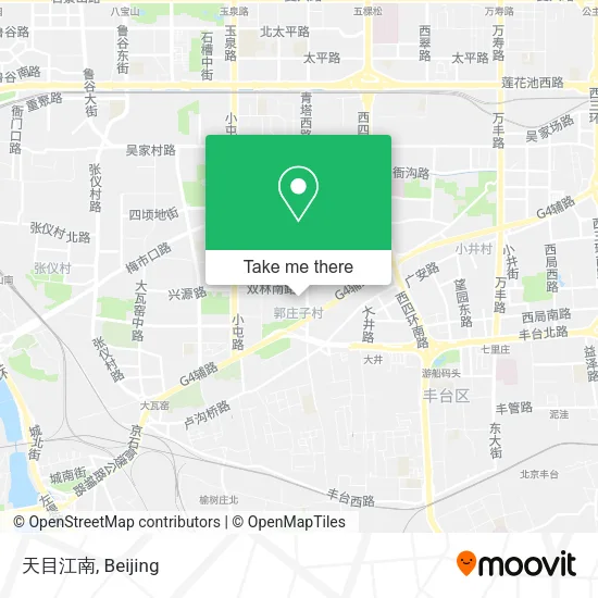 天目江南 map