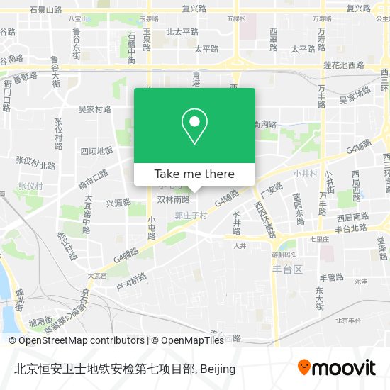 北京恒安卫士地铁安检第七项目部 map