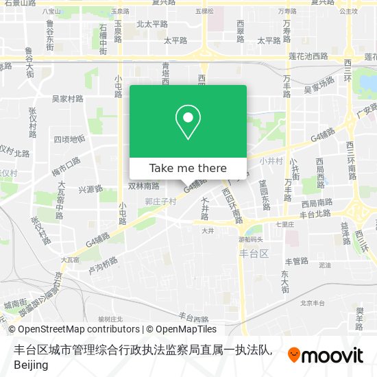 丰台区城市管理综合行政执法监察局直属一执法队 map
