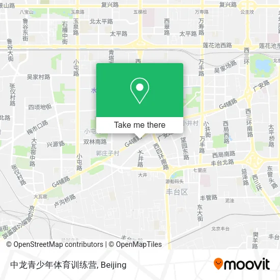 中龙青少年体育训练营 map