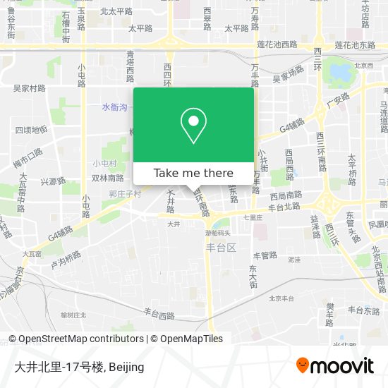 大井北里-17号楼 map