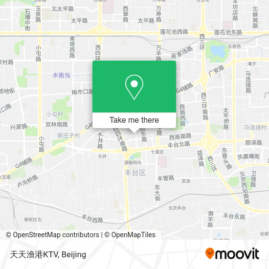 天天渔港KTV map