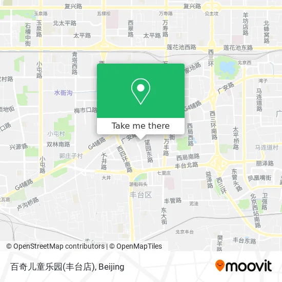 百奇儿童乐园(丰台店) map