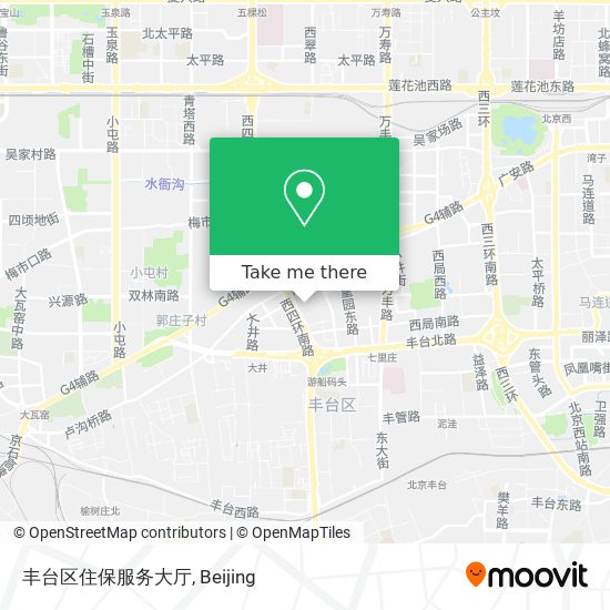 丰台区住保服务大厅 map