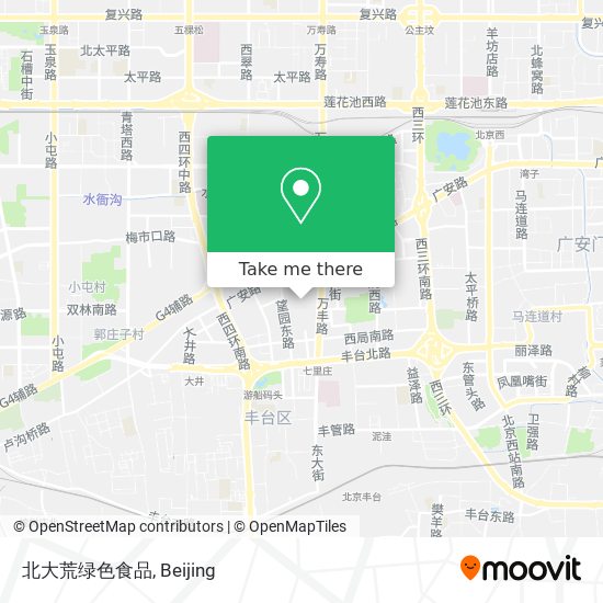 北大荒绿色食品 map