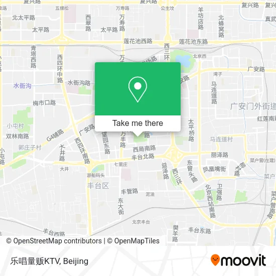乐唱量贩KTV map