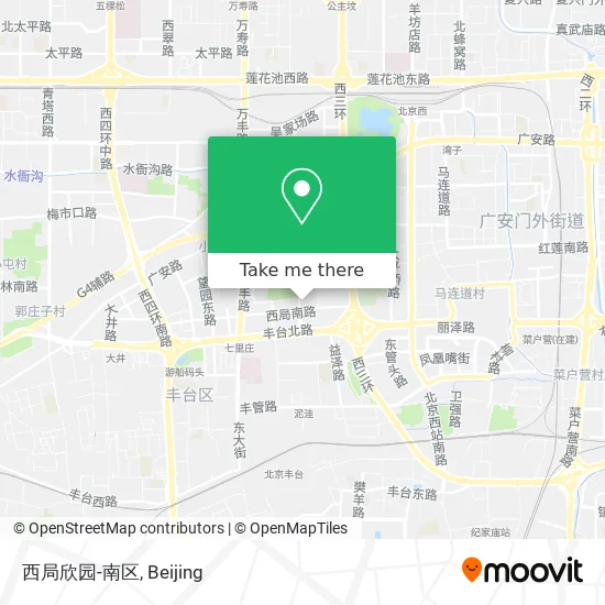 西局欣园-南区 map