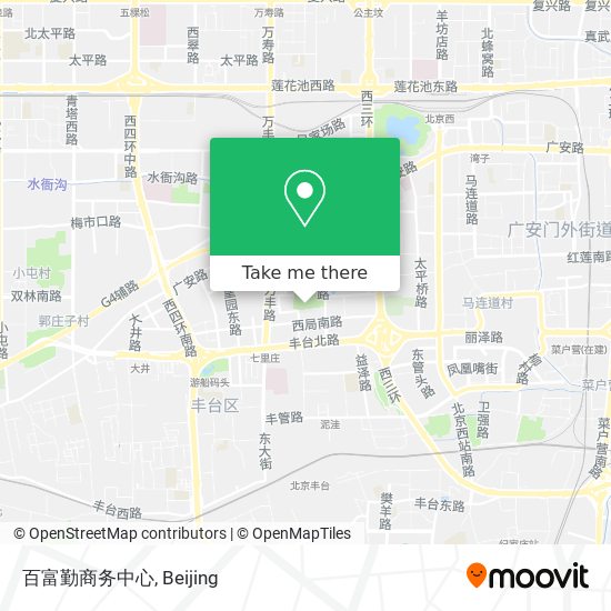 百富勤商务中心 map