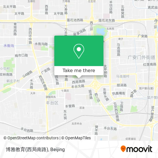 博雅教育(西局南路) map