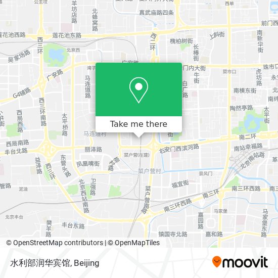 水利部润华宾馆 map