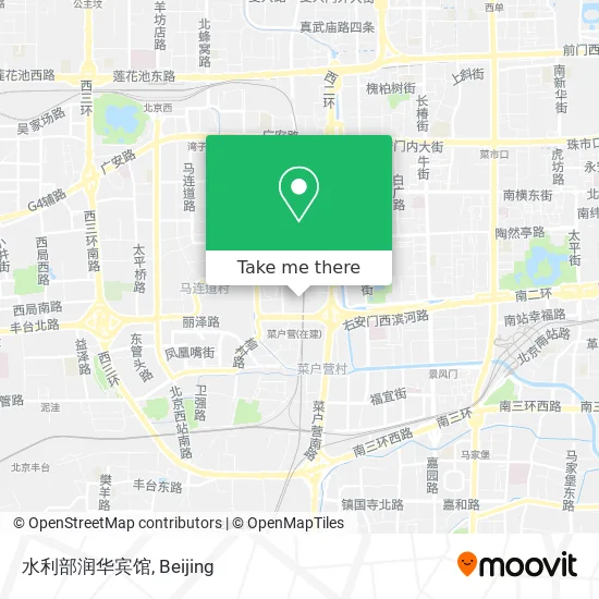 水利部润华宾馆 map