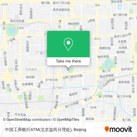 中国工商银行ATM(北京益民分理处) map