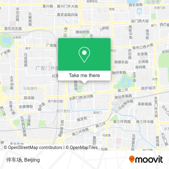 停车场 map