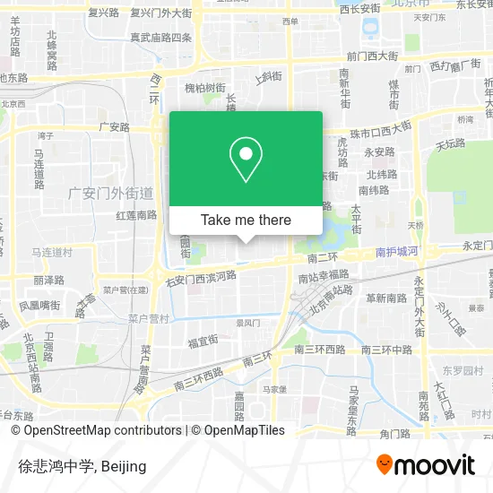 徐悲鸿中学 map