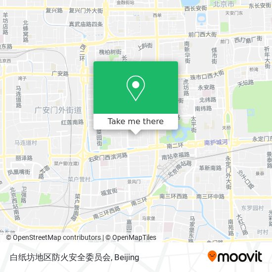 白纸坊地区防火安全委员会 map