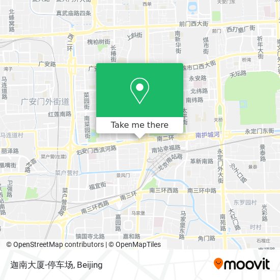 迦南大厦-停车场 map