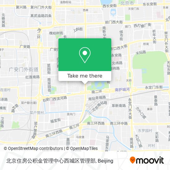 北京住房公积金管理中心西城区管理部 map