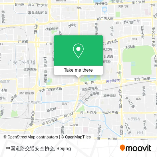 中国道路交通安全协会 map