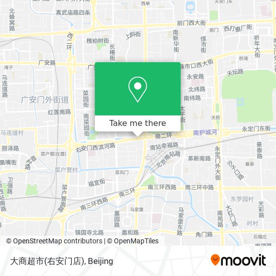 大商超市(右安门店) map